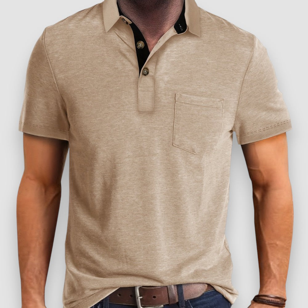 Riven | Button-Up Polo-Shirt