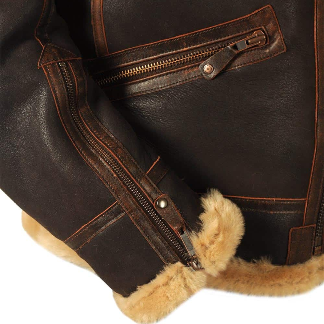 Manny™ | Stylish Pilot Jacket for Men