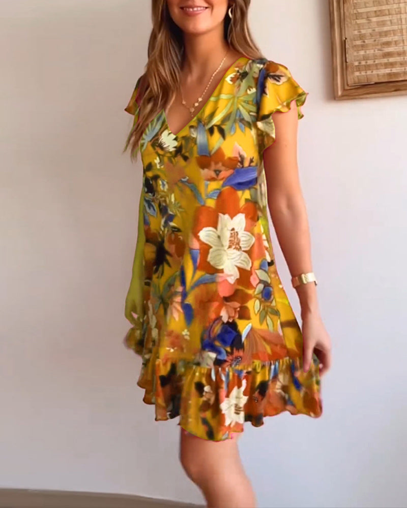 Coraline™ – Floral Dress for Effortless Elegance