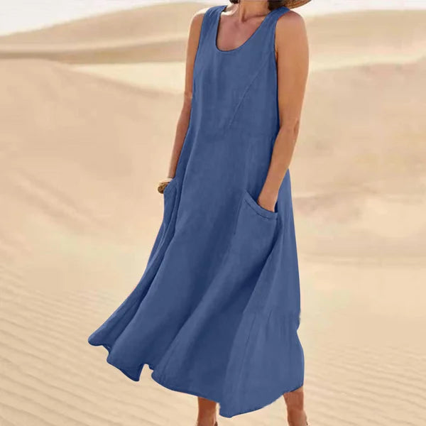 Liesel | Sleeveless Dress with Pockets