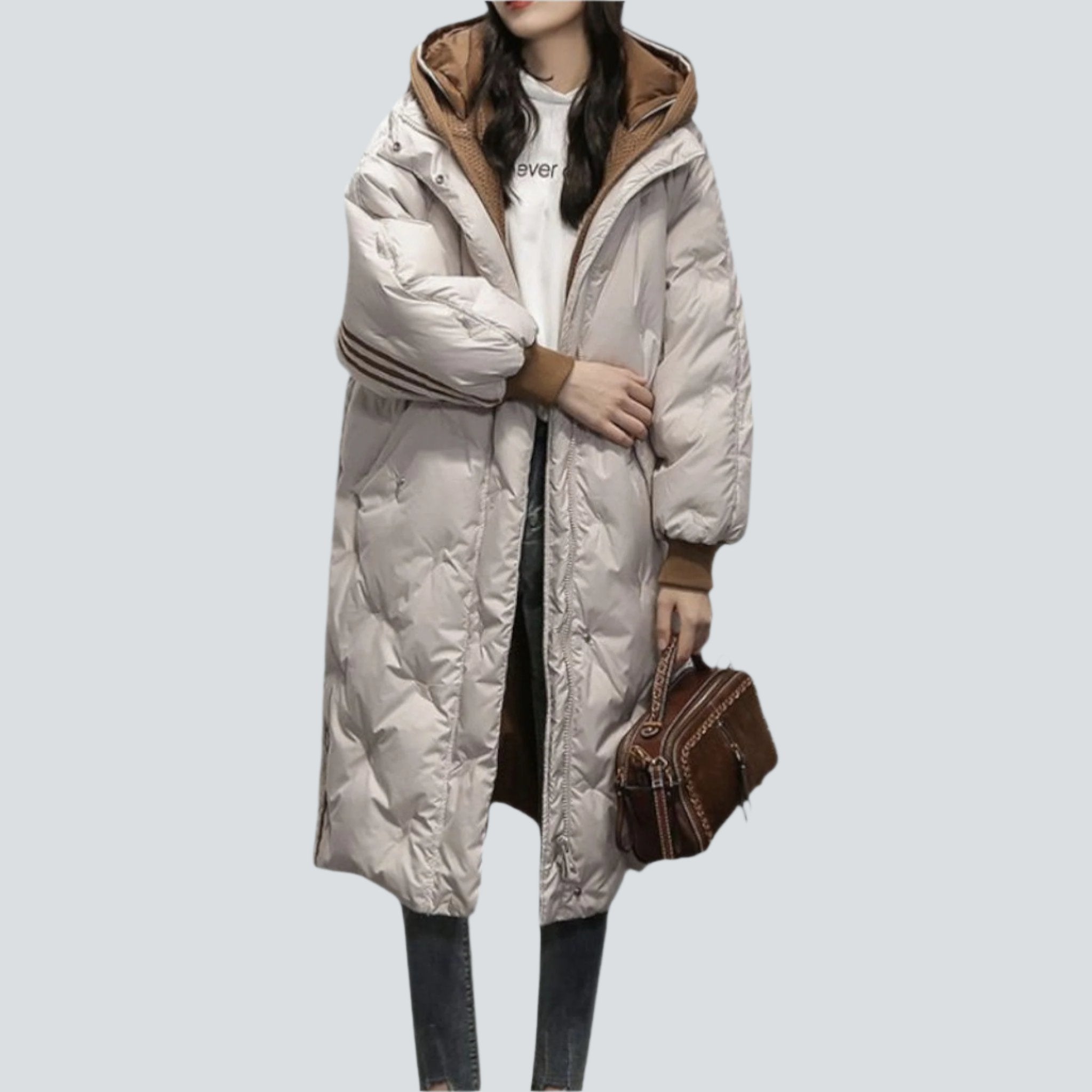 Amélina - Elegant Long Winter Coat