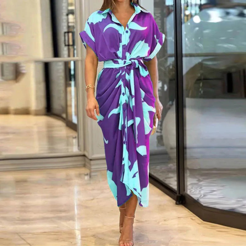 Amalthea™ – Luxurious Wrap Maxi Dress