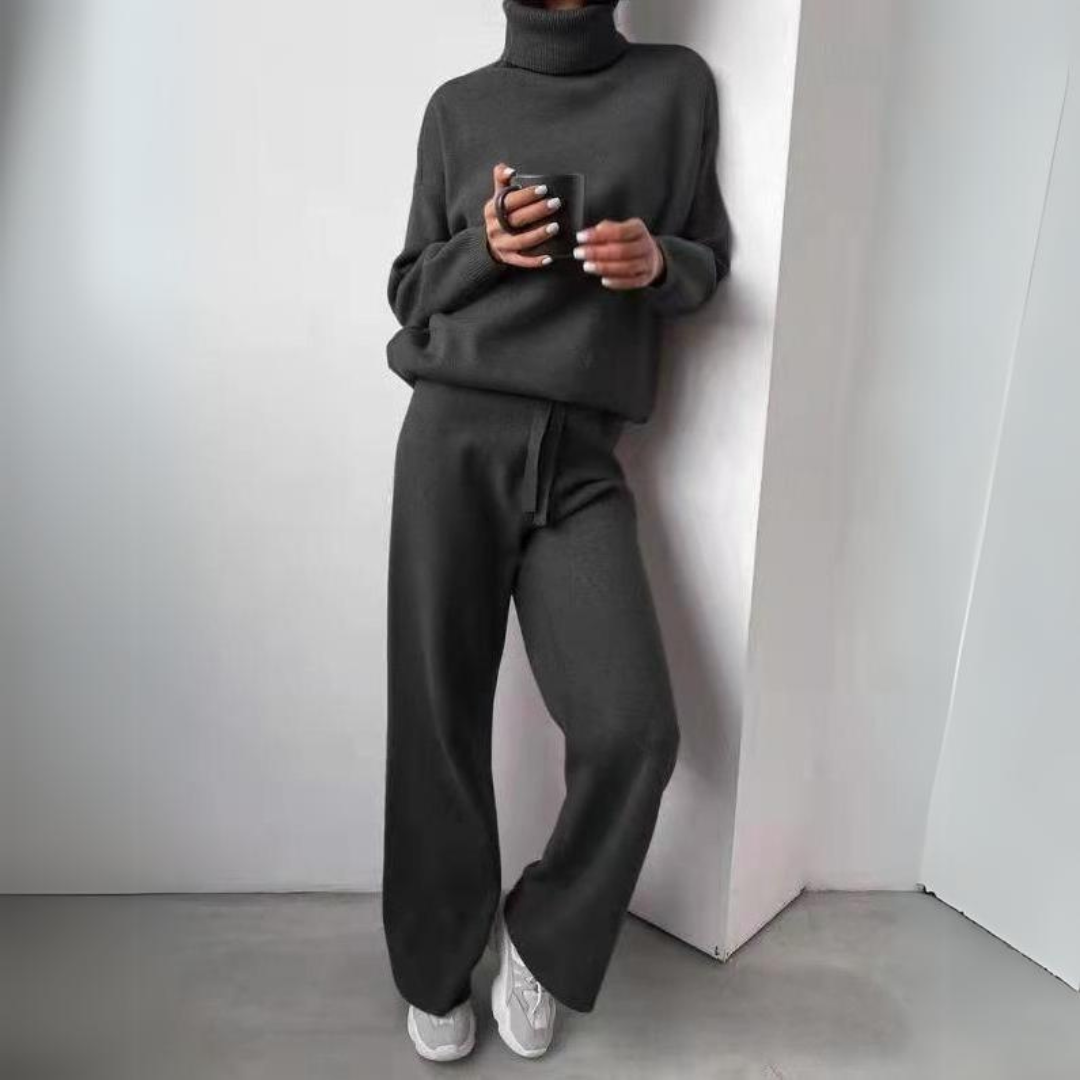 Yara - 2-Piece Set, Turtleneck Sweater and Long Pants
