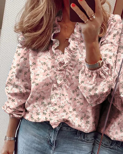 Jana | Summer Ruffle Shirt