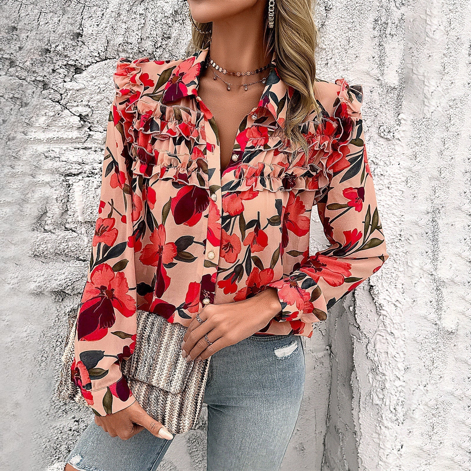 Sammy | Women's Fashion Long Sleeve Shirt