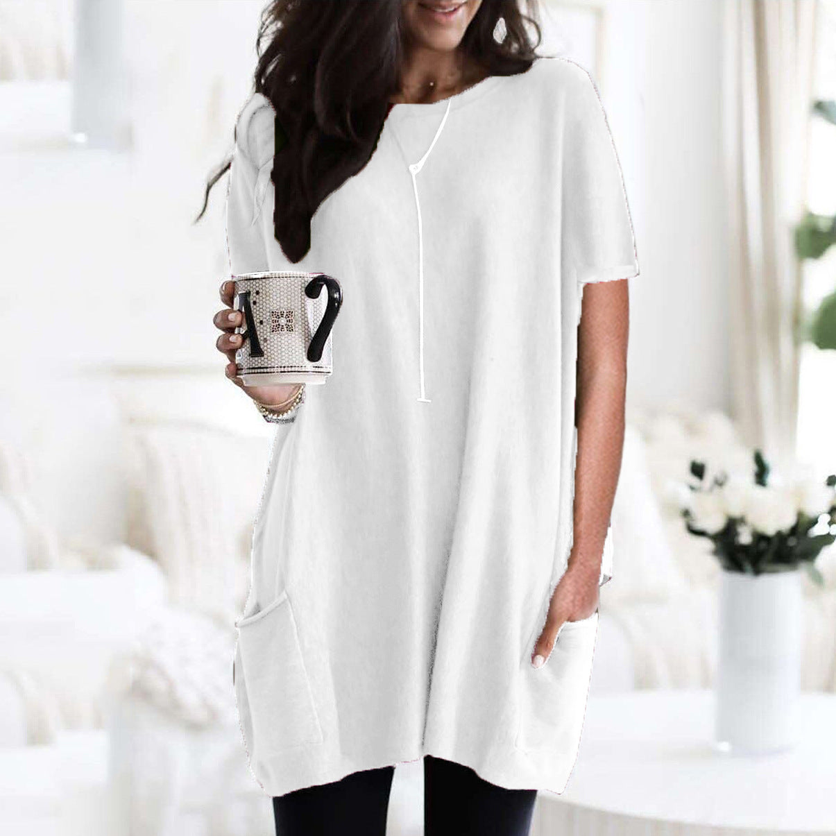 Reyna™ | Oversized Sweater with Pockets