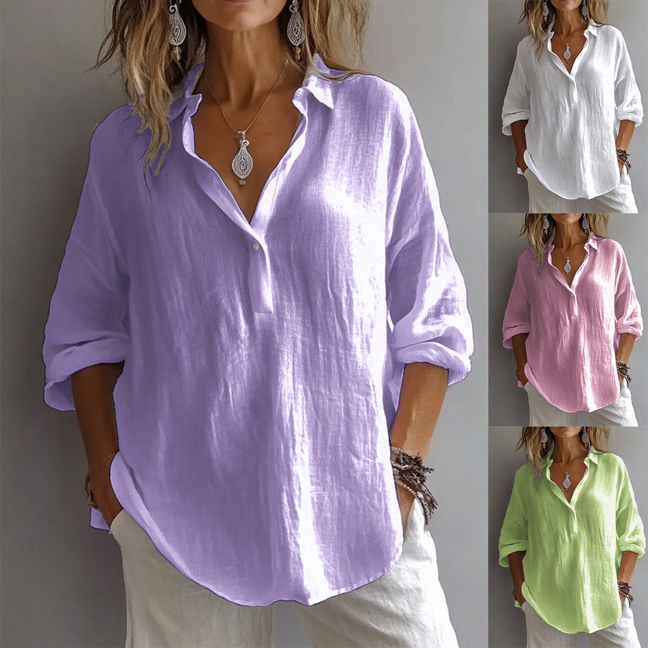 Aase™ | Blouse with Relaxed Elegance