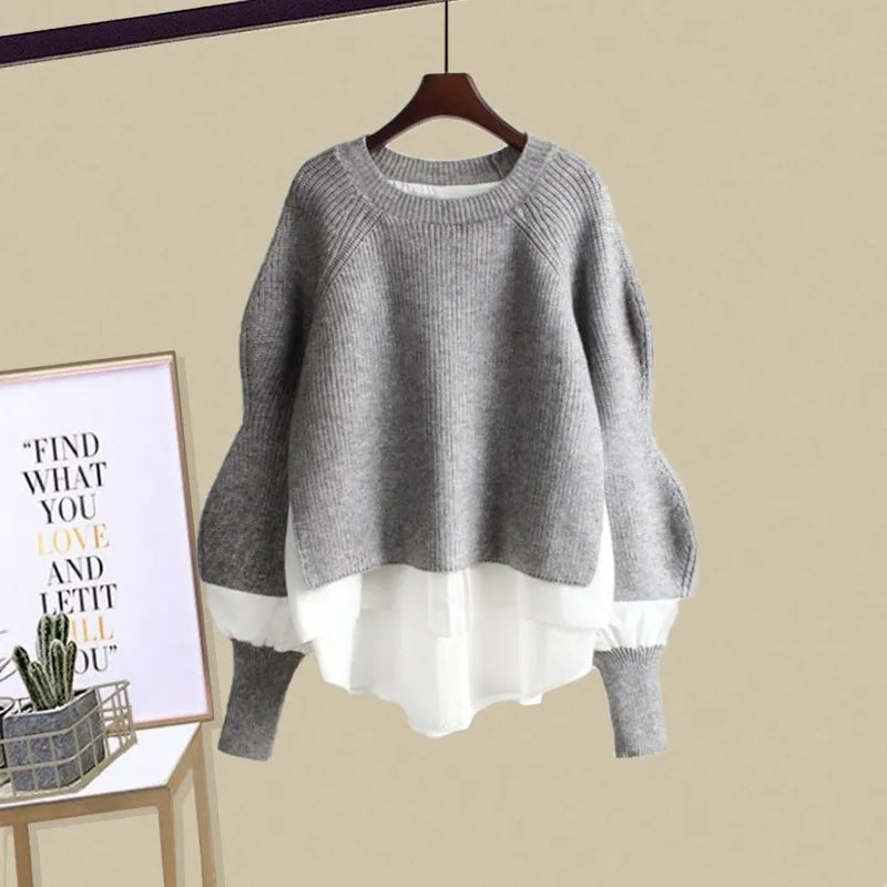 XENIA - Casual Sweatshirt and Skirt
