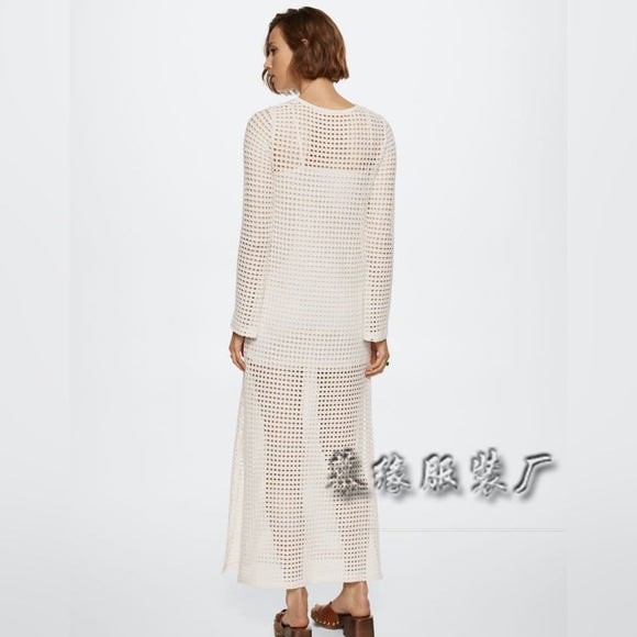 Rhea - High Bikini Cover-Up Long Skirt Dress