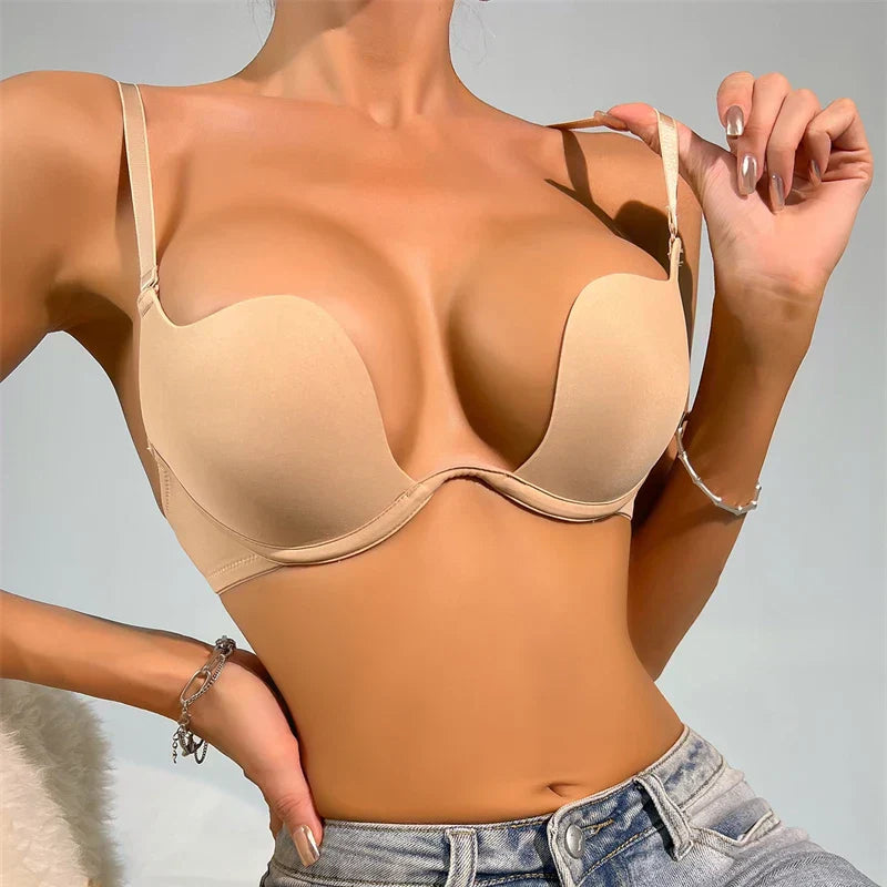 Lena™ - Invisible Backless Push-Up Bra