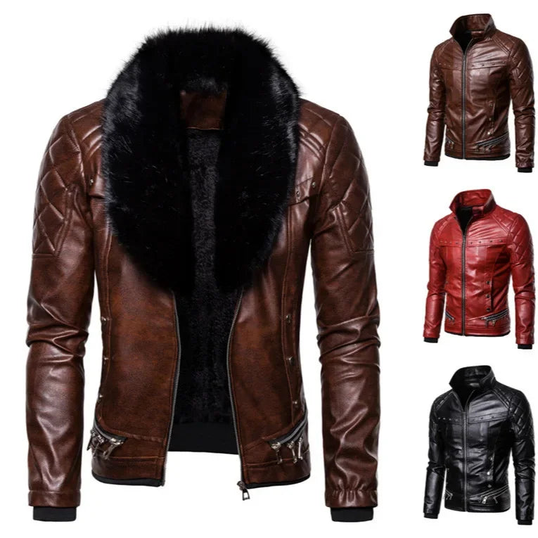 Marc™ | Punk Studded Jacket with Removable Tie