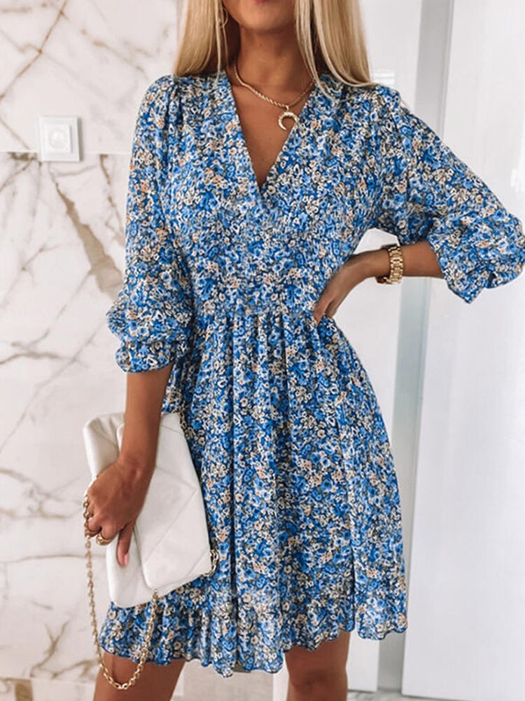 Ida - Sexy Summer Dress with V-Neck