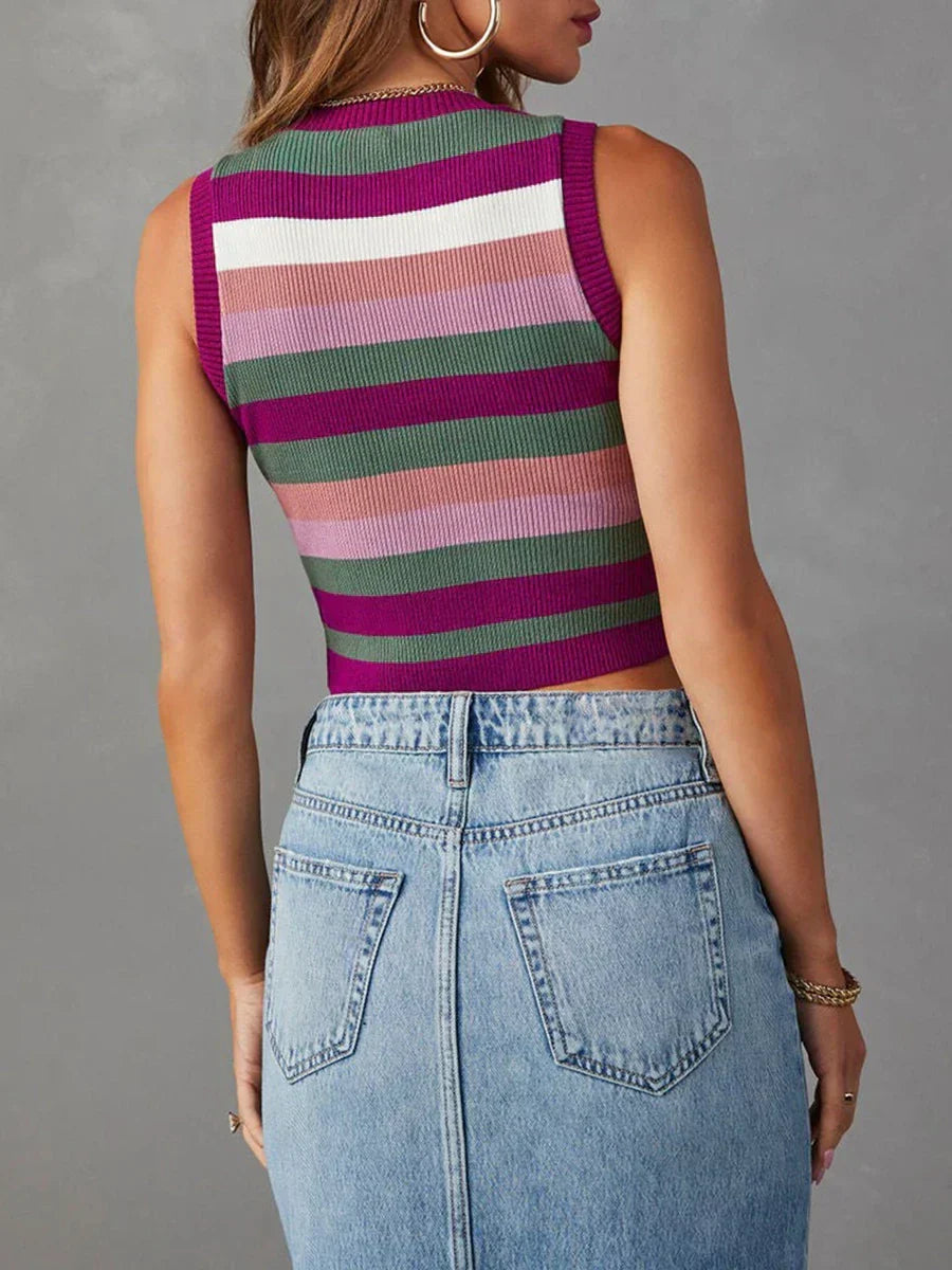 ROMHILD Denim Skirt with Slit