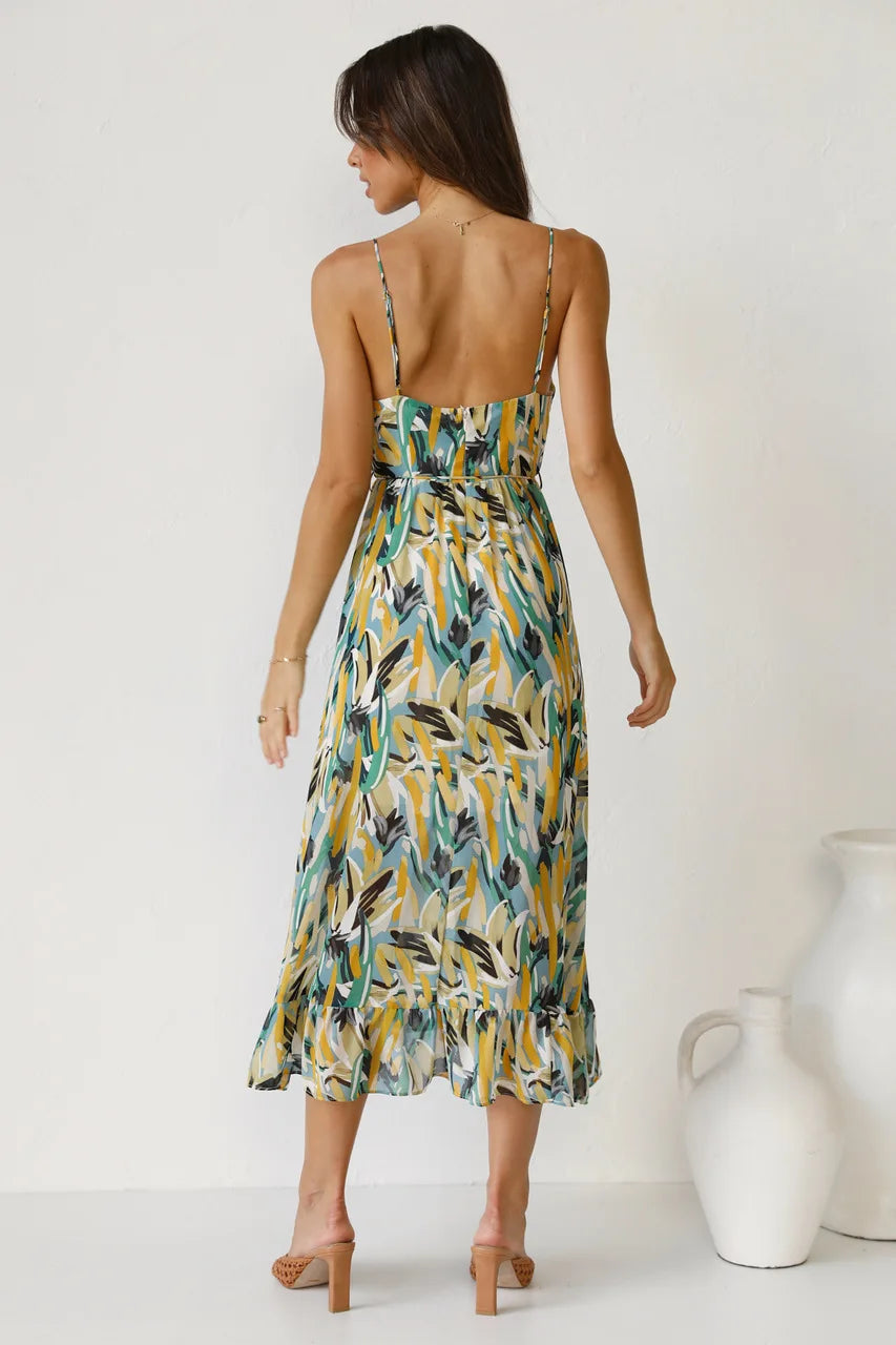 BIRKHILD IN MULTICOLOR SUMMER DRESS