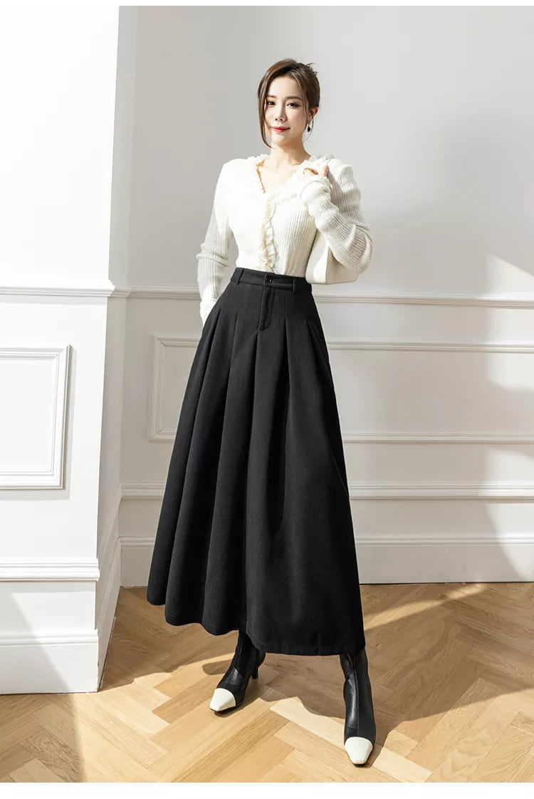 Scarlett - Elegant Wool Skirts