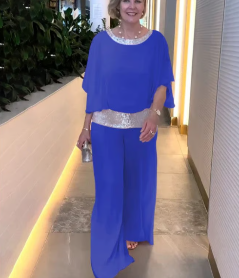 Talia – Evening Glow Two-Piece Outfit