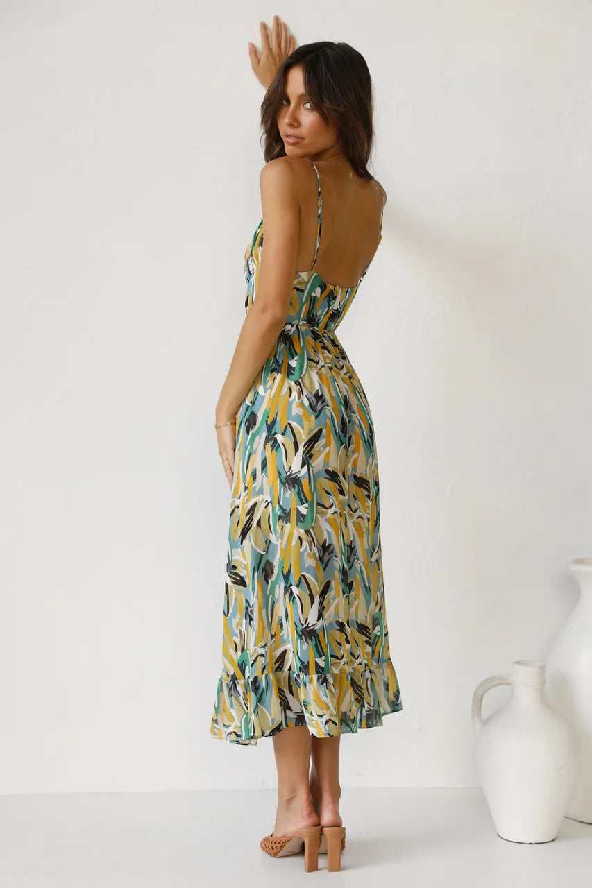 BIRKHILD IN MULTICOLOR SUMMER DRESS