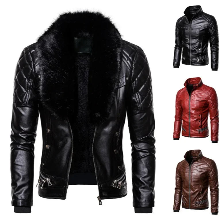 Marc™ | Punk Studded Jacket with Removable Tie