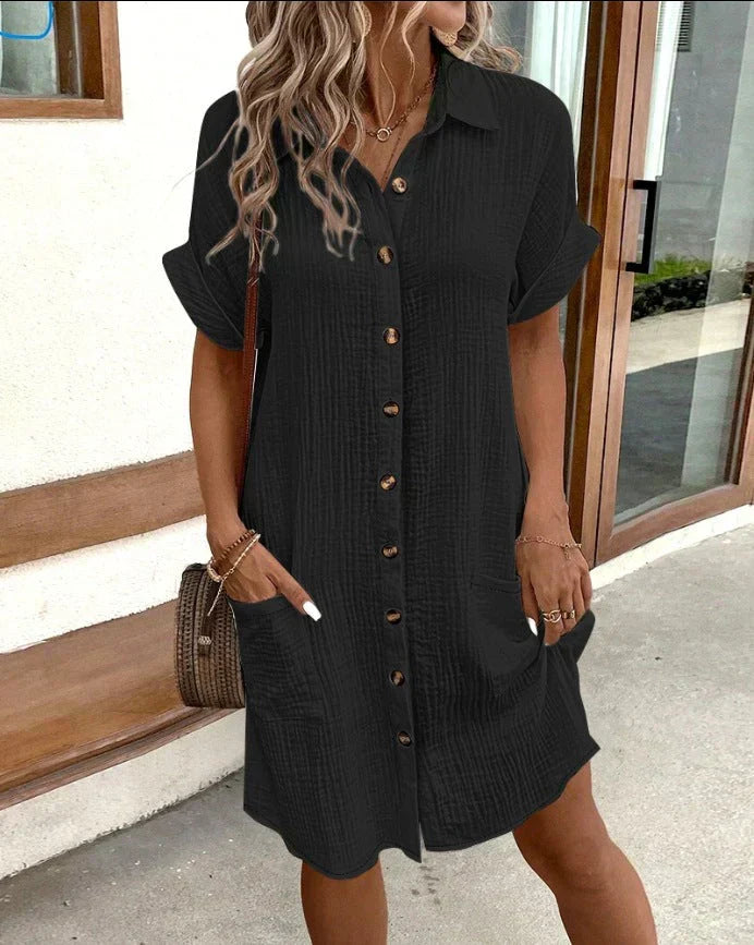 Celestia™ – Elegant Polo Dress