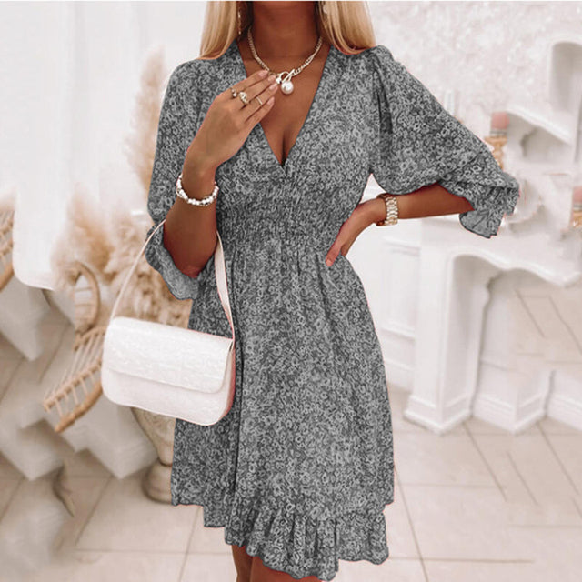Ida - Sexy Summer Dress with V-Neck