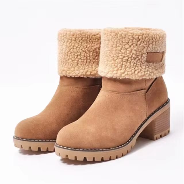 Luisa™ – Stylish Warm Leather Snow Boots