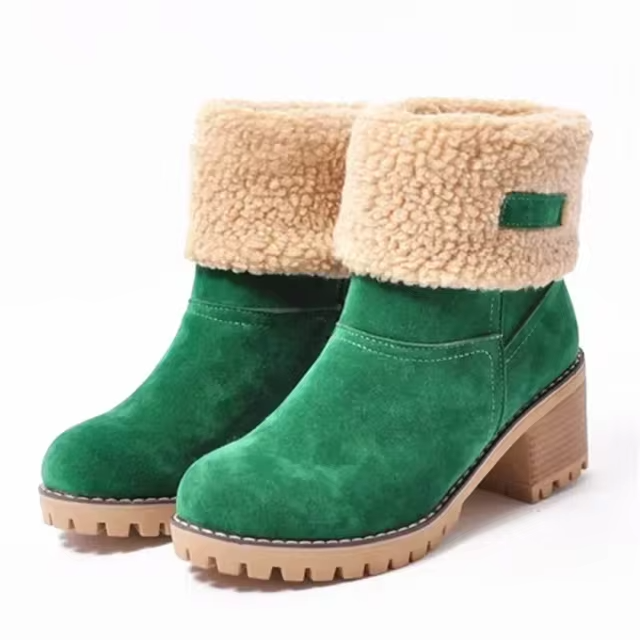 Luisa™ – Stylish Warm Leather Snow Boots