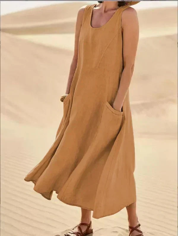 Liesel | Sleeveless Dress with Pockets