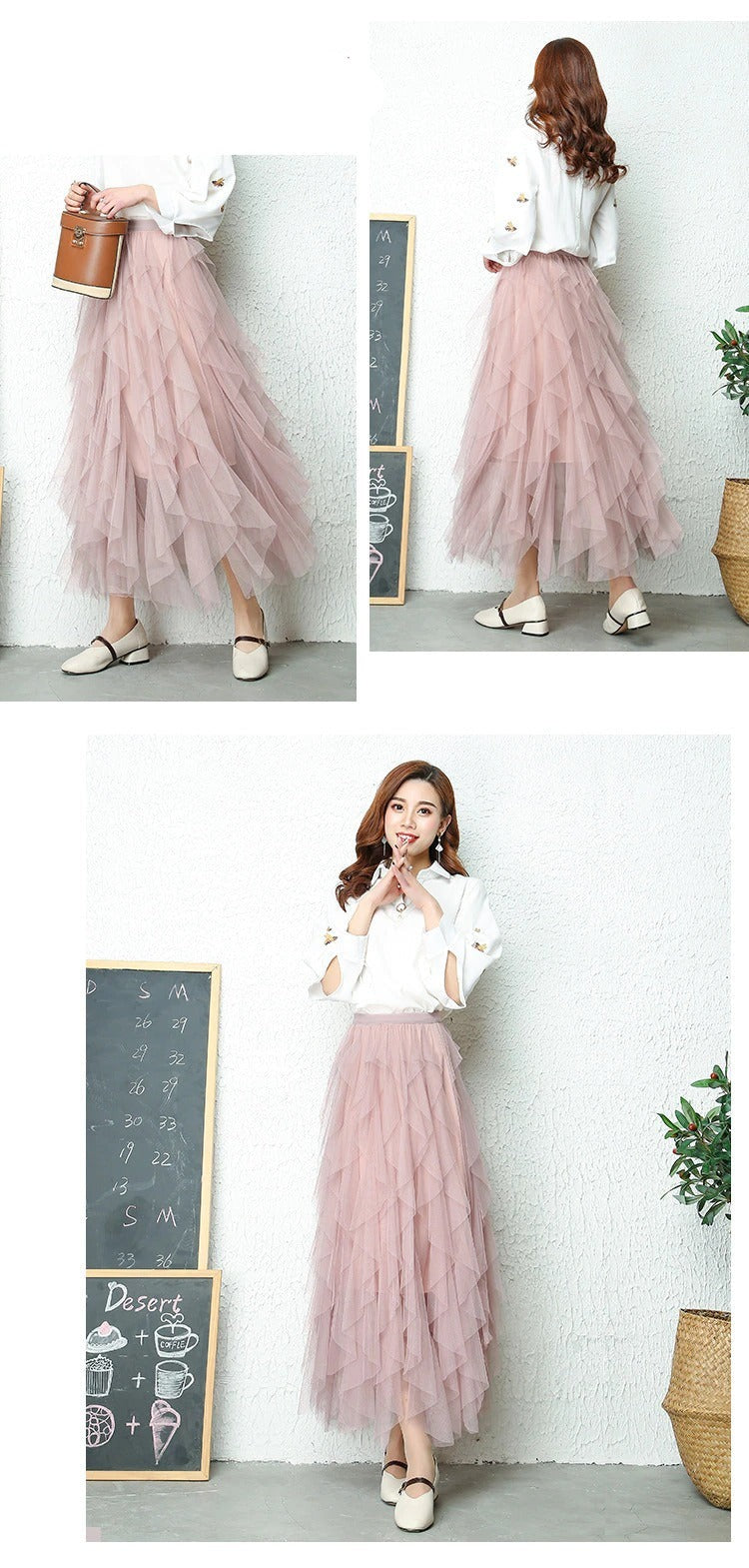 Aria - High-Waisted Pleated Skirt