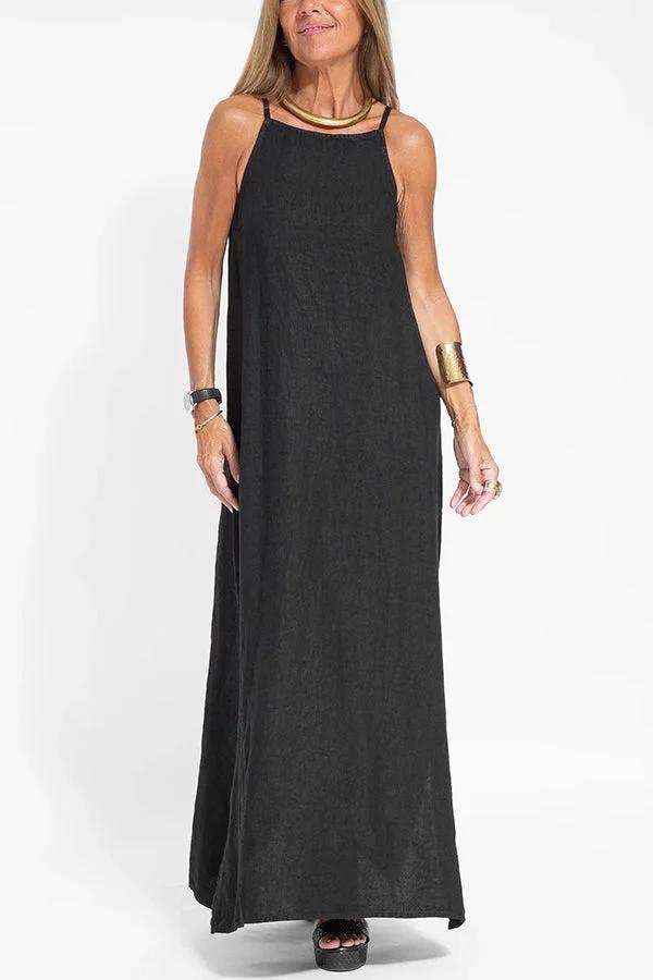 ALWINE I HALTER DRESS