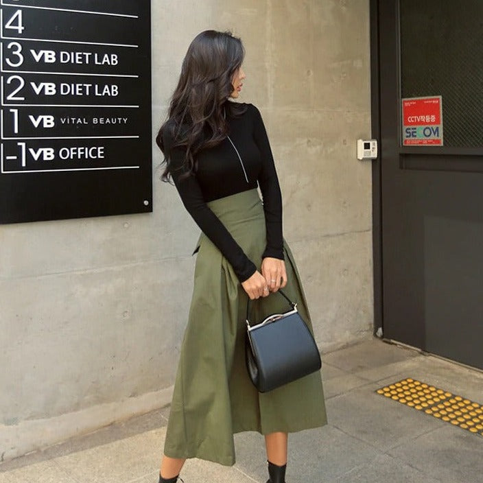 Natalia - Slim Long Skirts