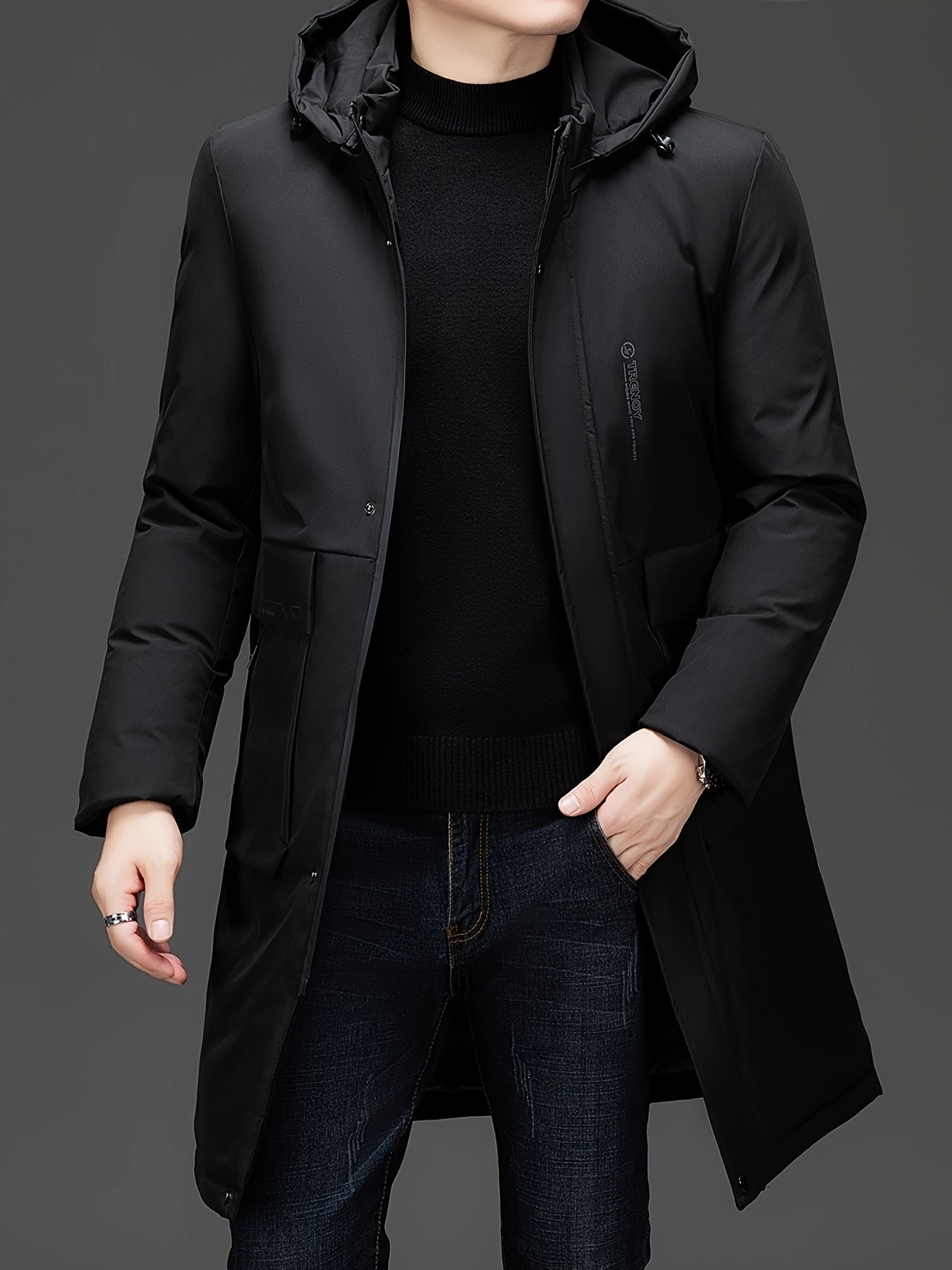 Jakob™ - Elegant Coat with Hood