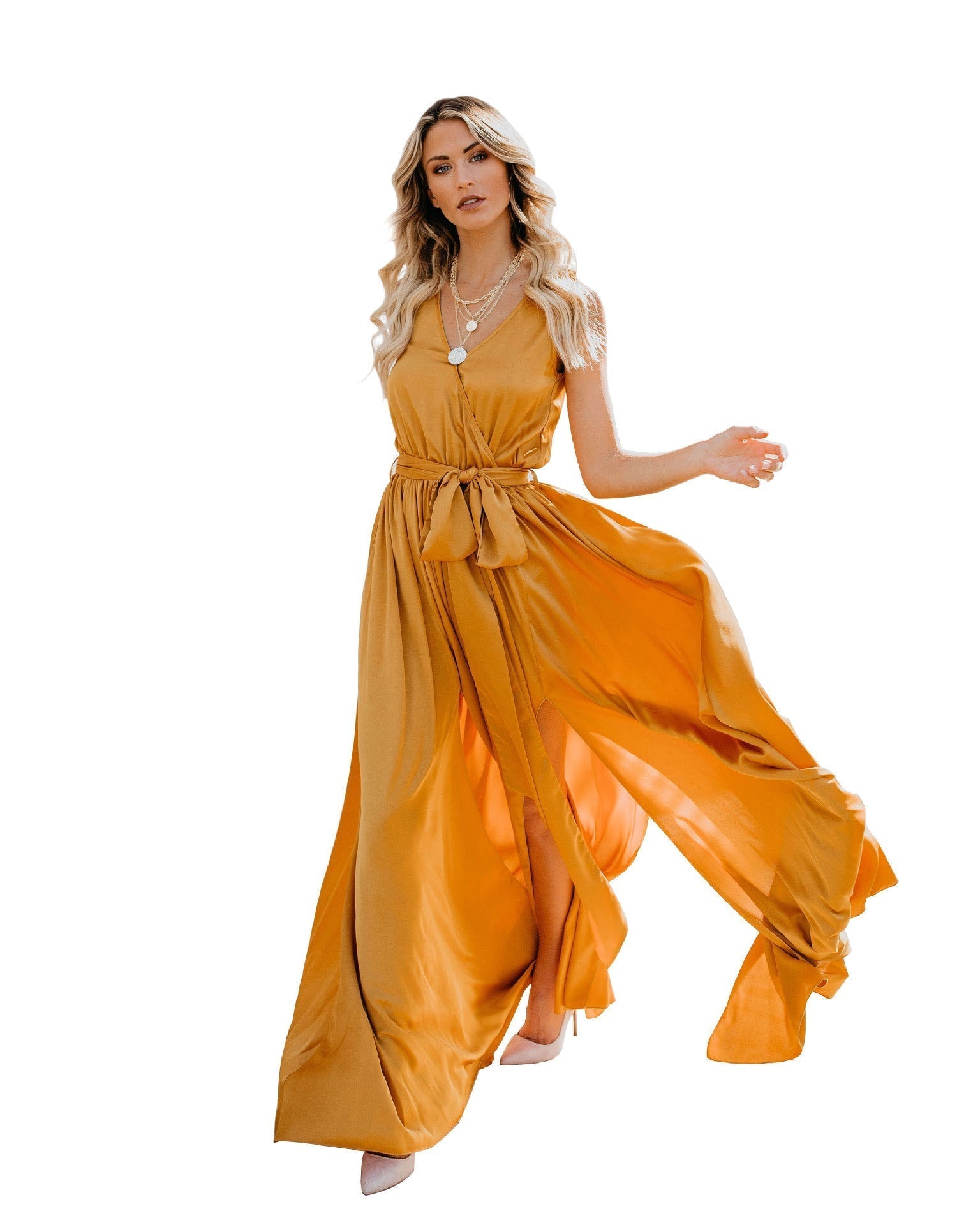 Lola - Exquisite Sleeveless Long Fashion Dress