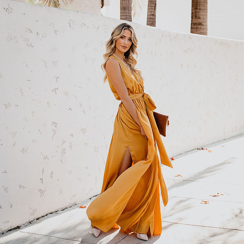 Lola - Exquisite Sleeveless Long Fashion Dress