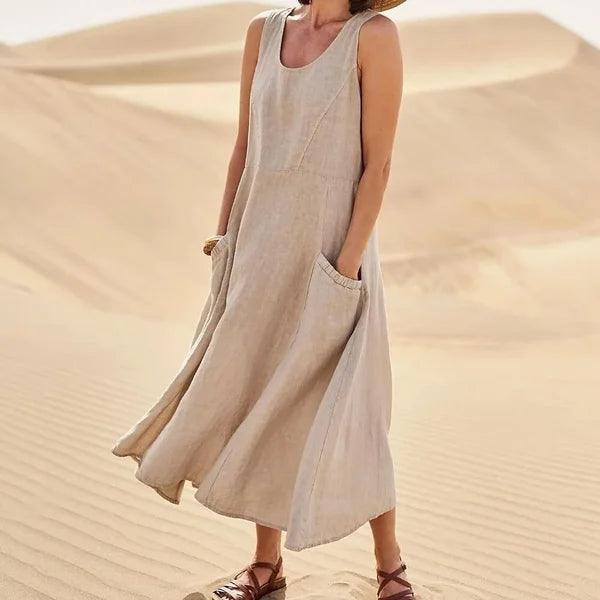 Liesel | Sleeveless Dress with Pockets