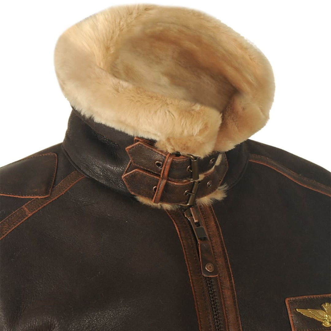 Manny™ | Stylish Pilot Jacket for Men