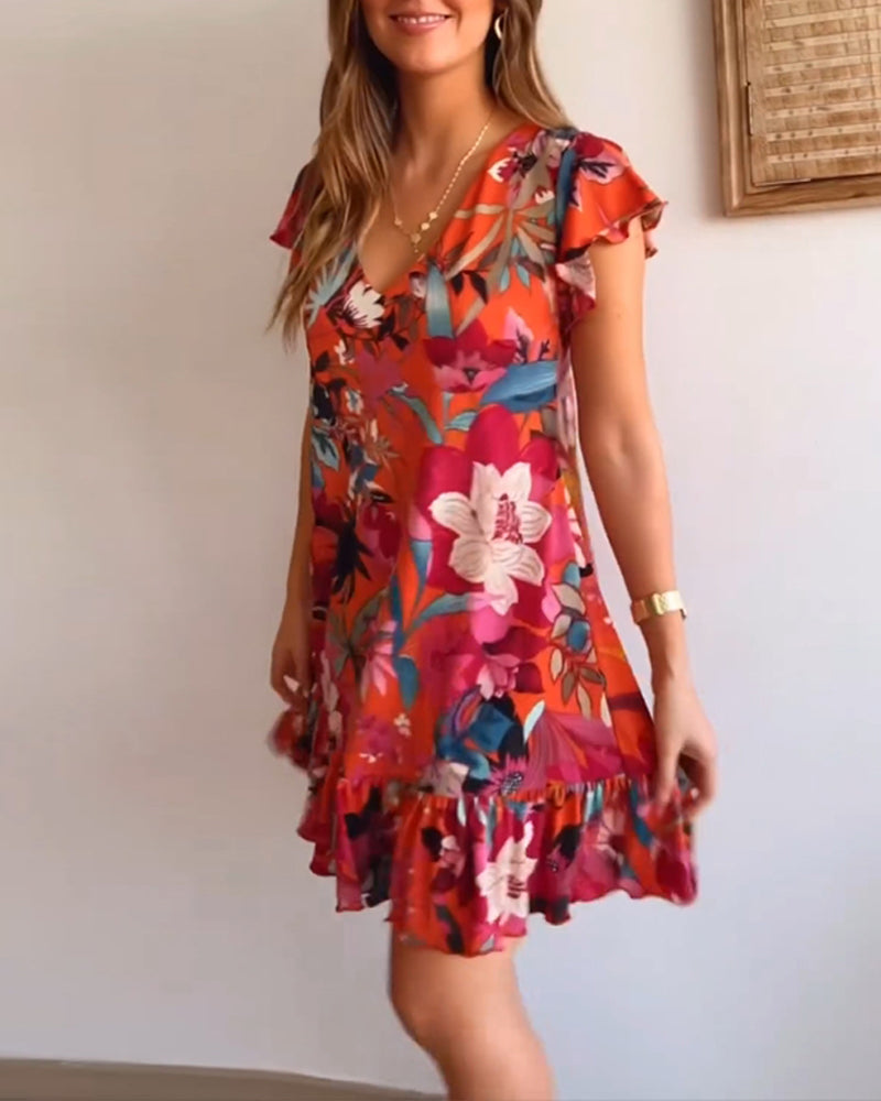 Coraline™ – Floral Dress for Effortless Elegance
