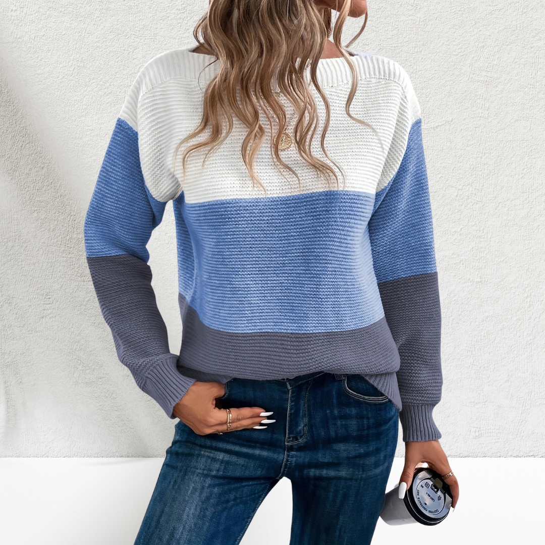 Hanna™ – Long Sleeve Sweater Made of Premium Fabric