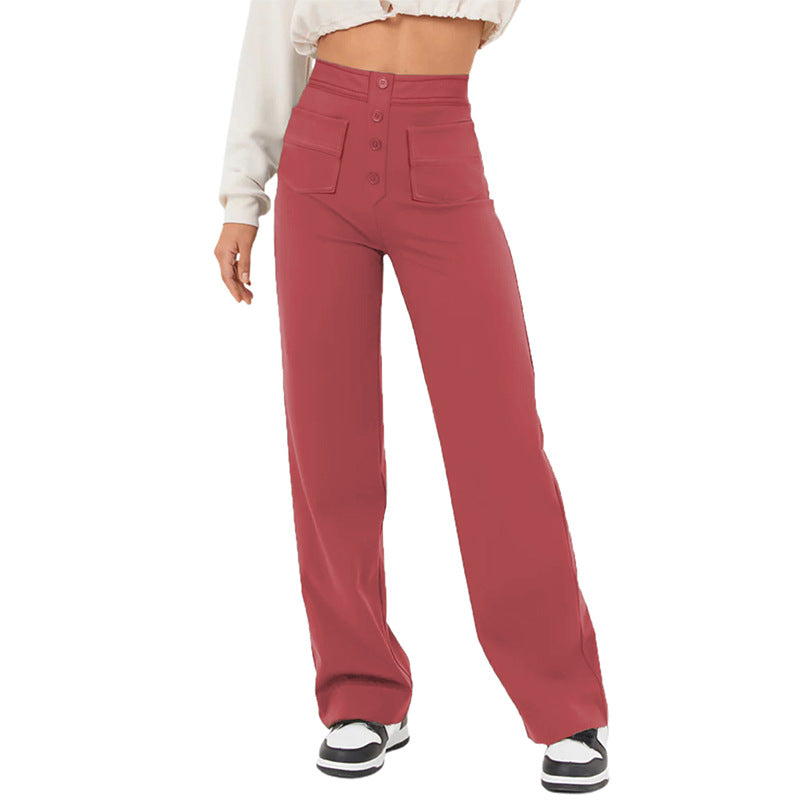 Nina - High Waist Stretch Pants