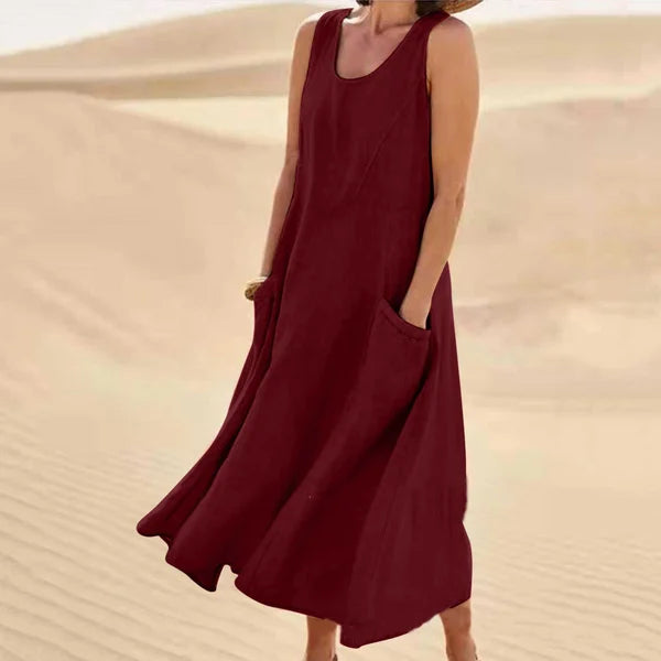 Liesel | Sleeveless Dress with Pockets