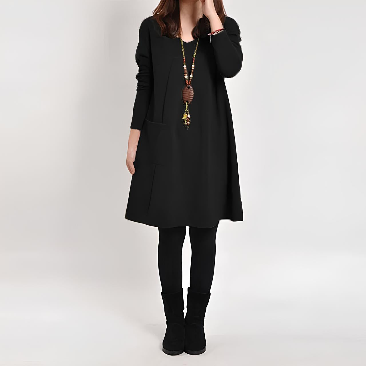 Ilona™ – Classic Sweater Dress
