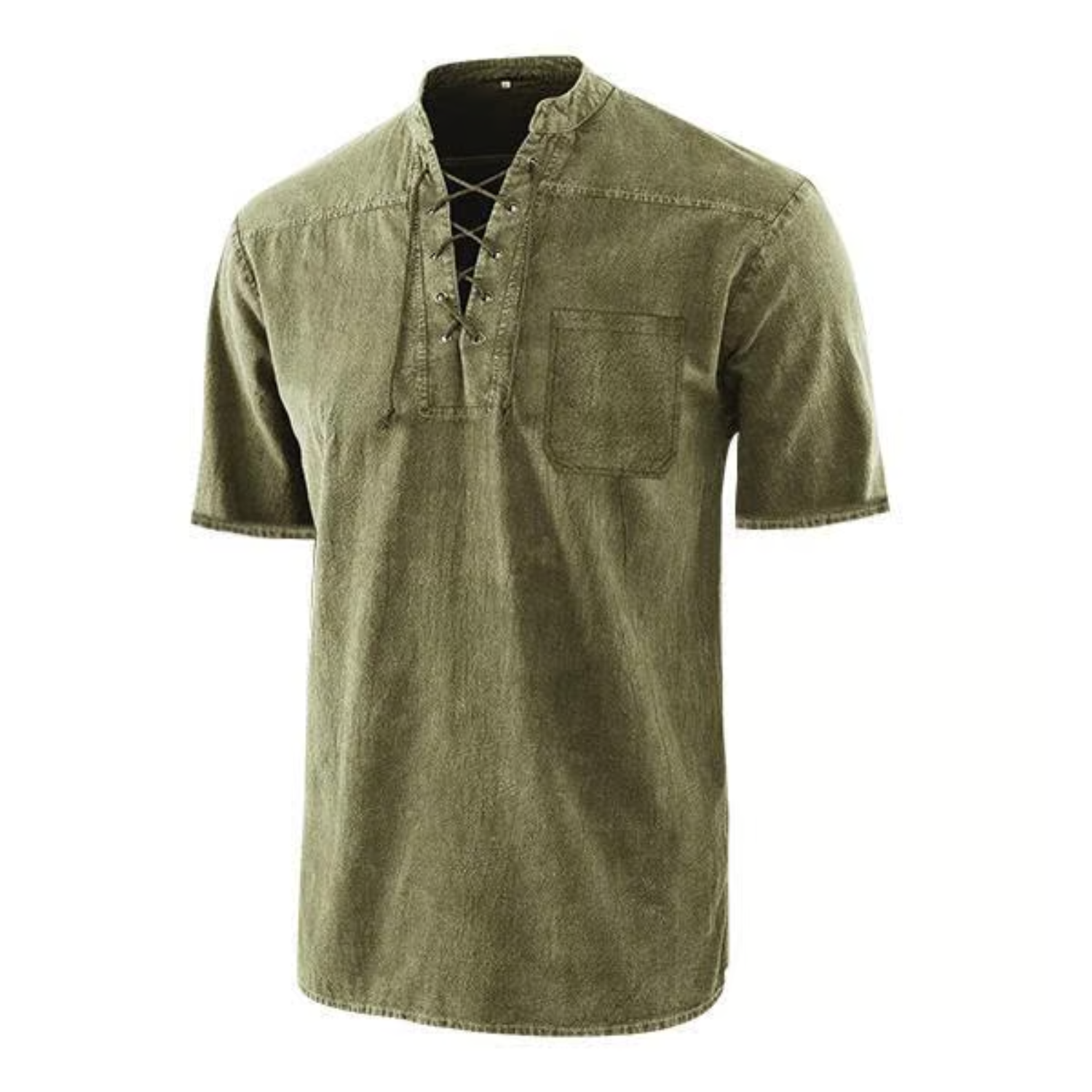 Damien™ – Gothic Retro V-Neck T-Shirt