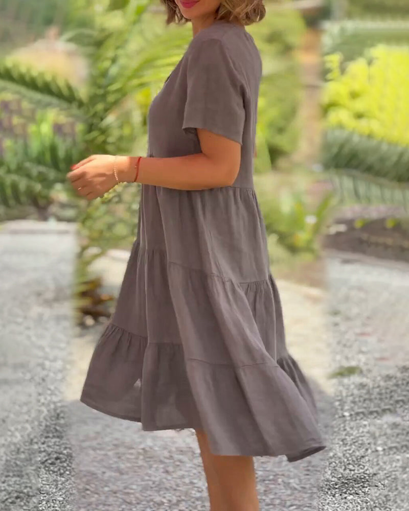 Susan - V-Neck Dress