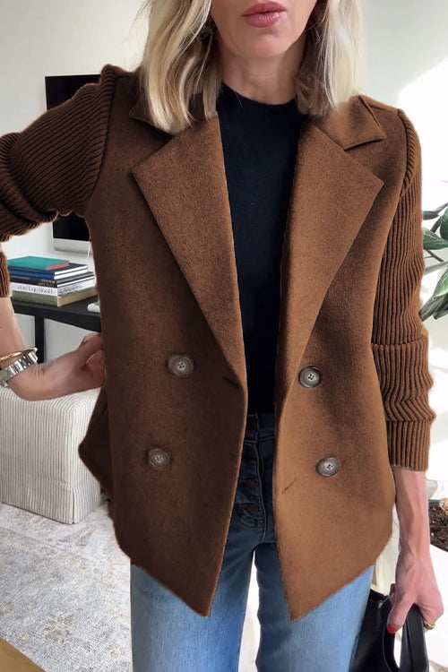 Sorelle™ – Elegant Knit Blazer for Women