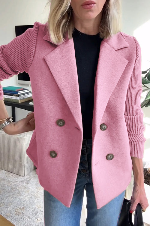 Sorelle™ – Elegant Knit Blazer for Women