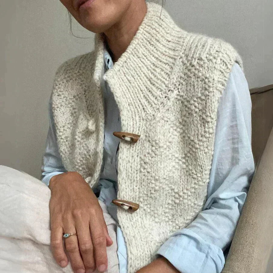 Xandra | Wool Vest Knitting