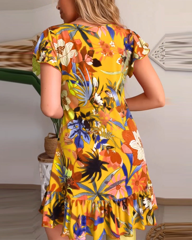 Coraline™ – Floral Dress for Effortless Elegance