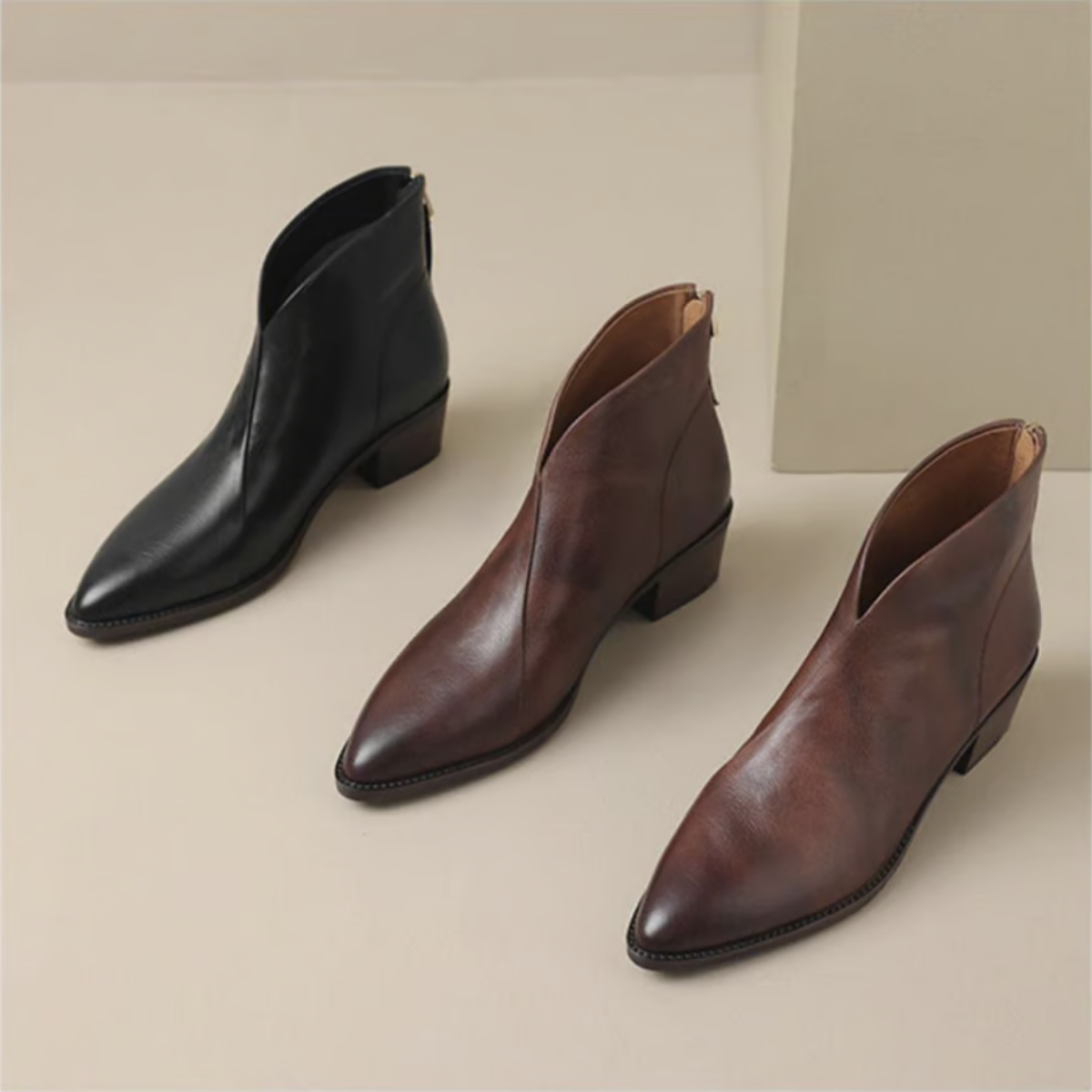Monvella | Elegant Ankle Boot