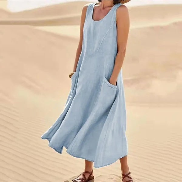 Liesel | Sleeveless Dress with Pockets