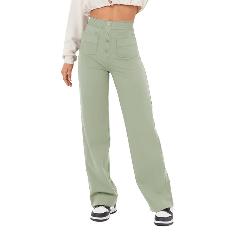 Nina - High Waist Stretch Pants