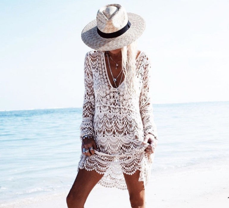 Cleo - Exclusive Beach Cover-up Swimwear Shirt Tops